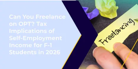 F-1 student freelancing on OPT
